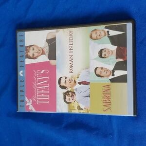 4/$20 Breakfast at Tiffany’s, Roman Holiday, Sabrina multifeature dvd